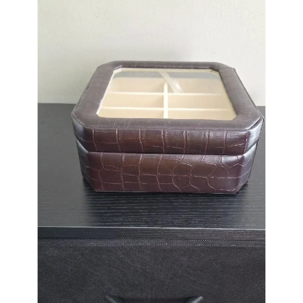 Mens Leather Jewerly Box